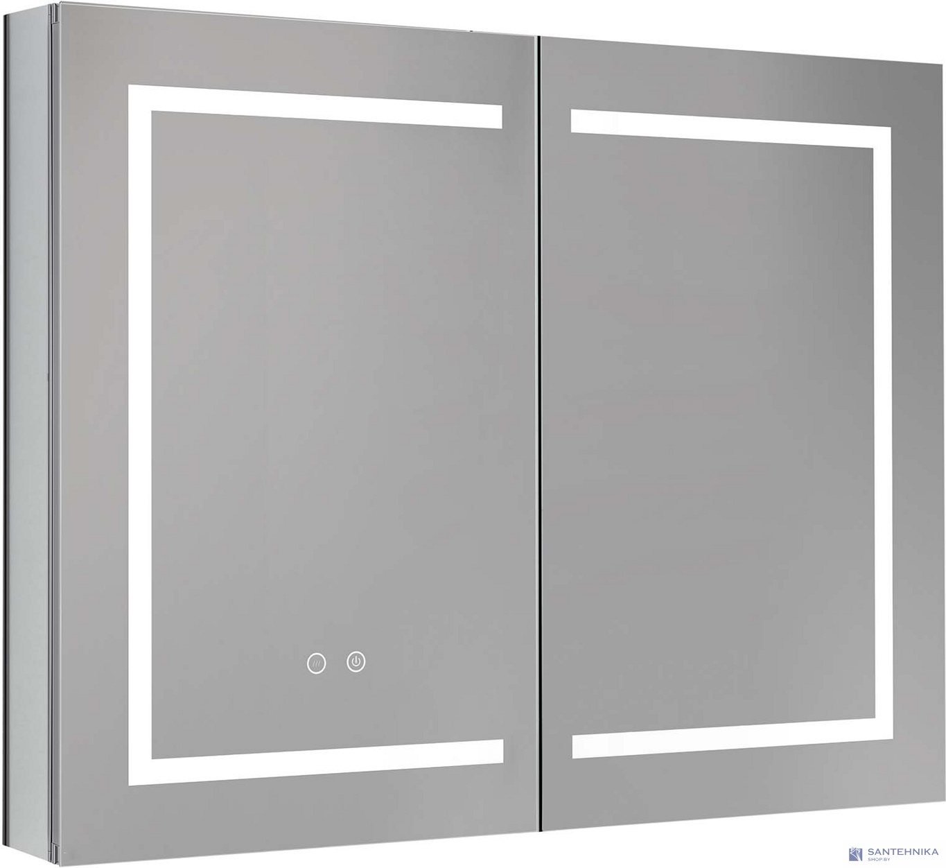 Зеркальный шкаф Aquatek AQ7904-MLC 90 см 