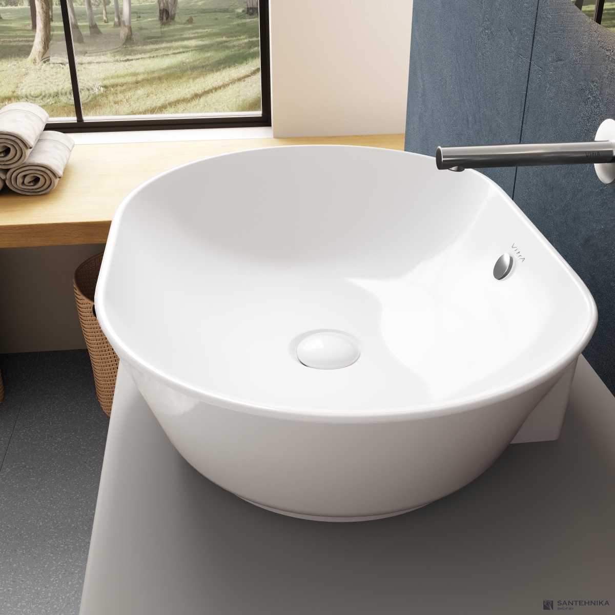 Умывальник Vitra Geo (7427B003-0012) 55 см