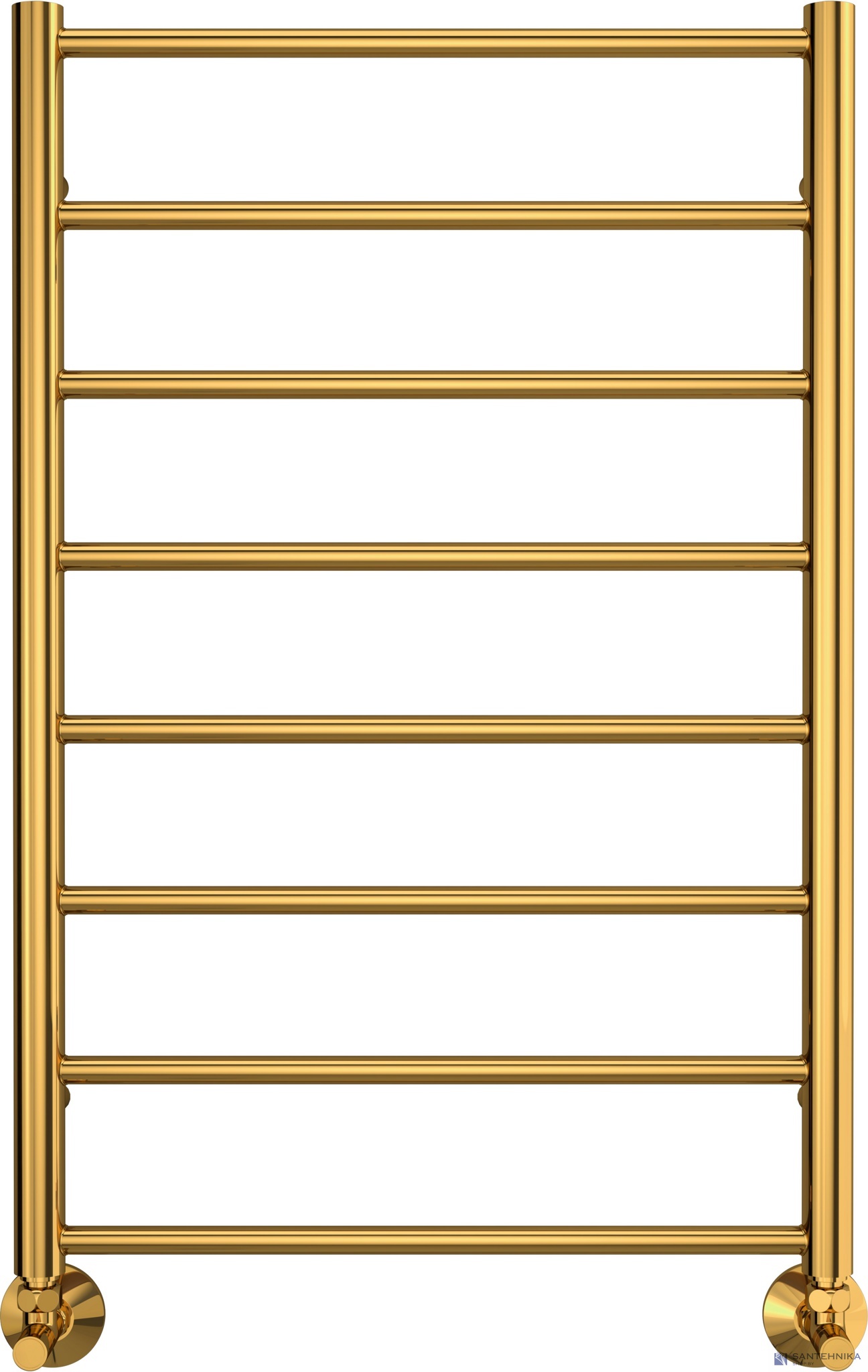 Полотенцесушитель водяной Terminus Аврора П8 500х800, золото