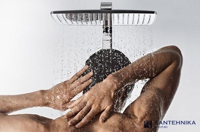 Душевая система для ванны Hansgrohe Raindance Select 360 Showerpipe 27113000