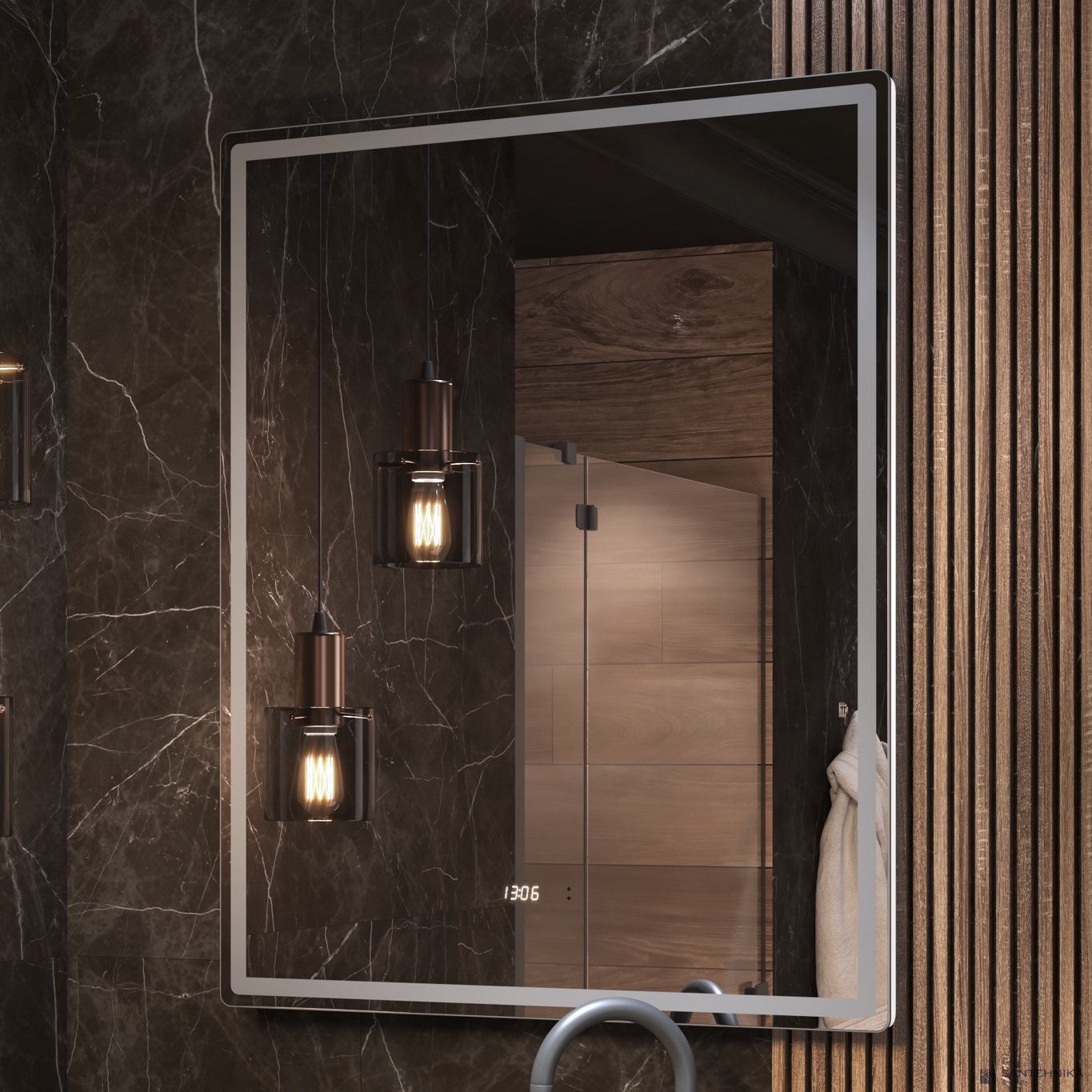 Зеркало Vigo Roberta Luxe 800