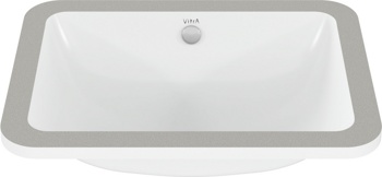 Умывальник мебельный Vitra S20 50x37 (5474B003-0618) - фото2