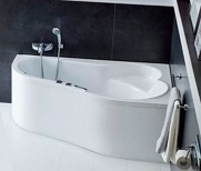 Акриловая ванна Santek Ибица 150x100 (1.WH11.2.035) правая - фото2