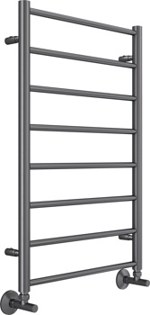 Полотенцесушитель водяной Terminus Аврора П8 500х800, оружейная сталь - фото