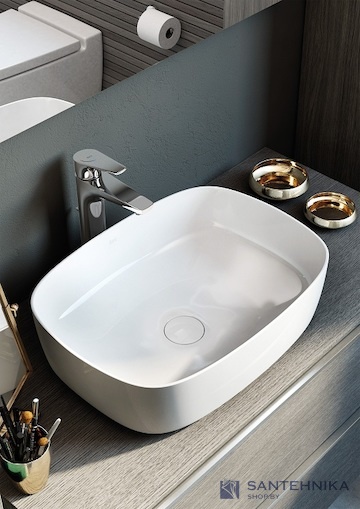 Умывальник настольный Roca Inspira Soft 50х37 см (327500000)