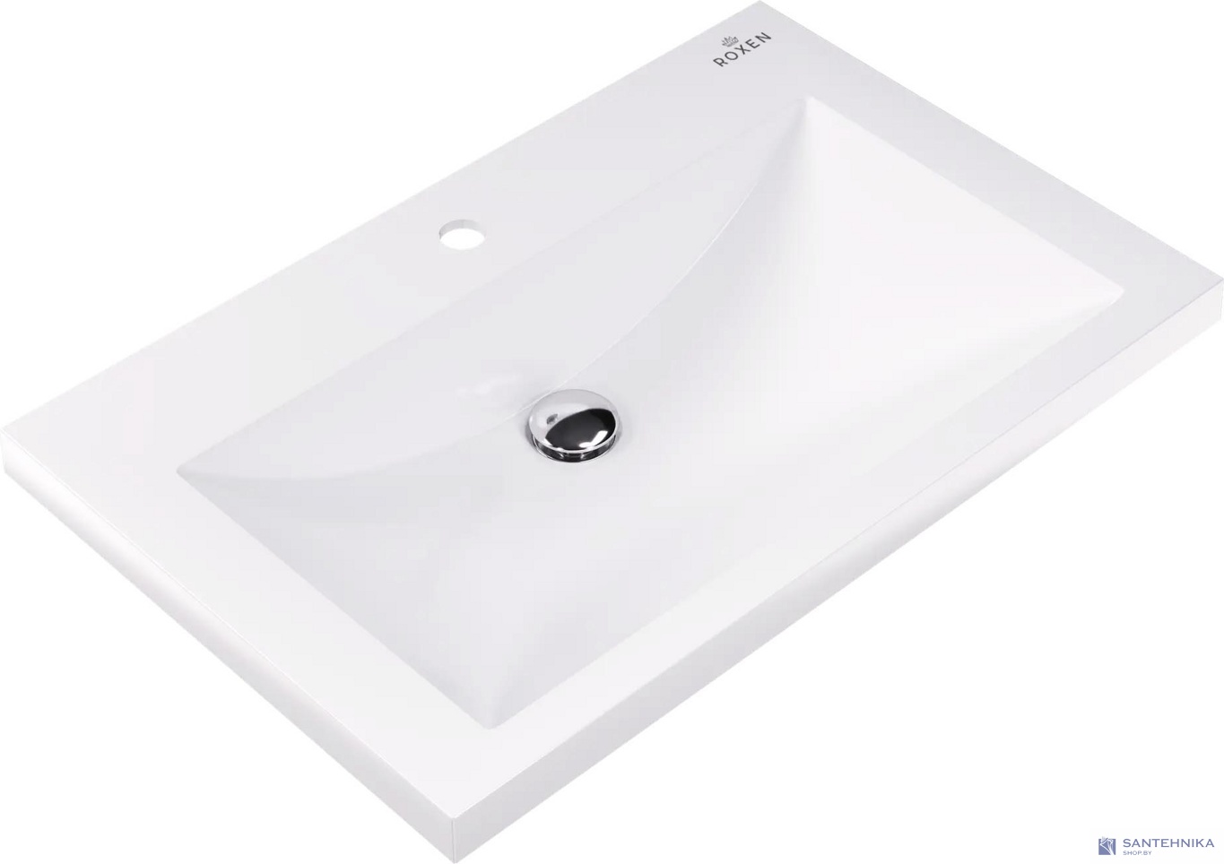 Умывальник из искусственного камня Roxen Iris 75 3001475