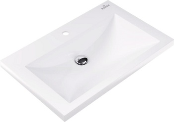 Умывальник из искусственного камня Roxen Iris 75 3001475 - фото