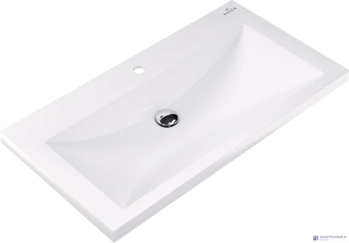 Умывальник из искусственного камня Roxen Iris 90 3001490