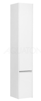 Шкаф-колонна Aquaton Стоун белый 1A228403SX01(L/R) - фото