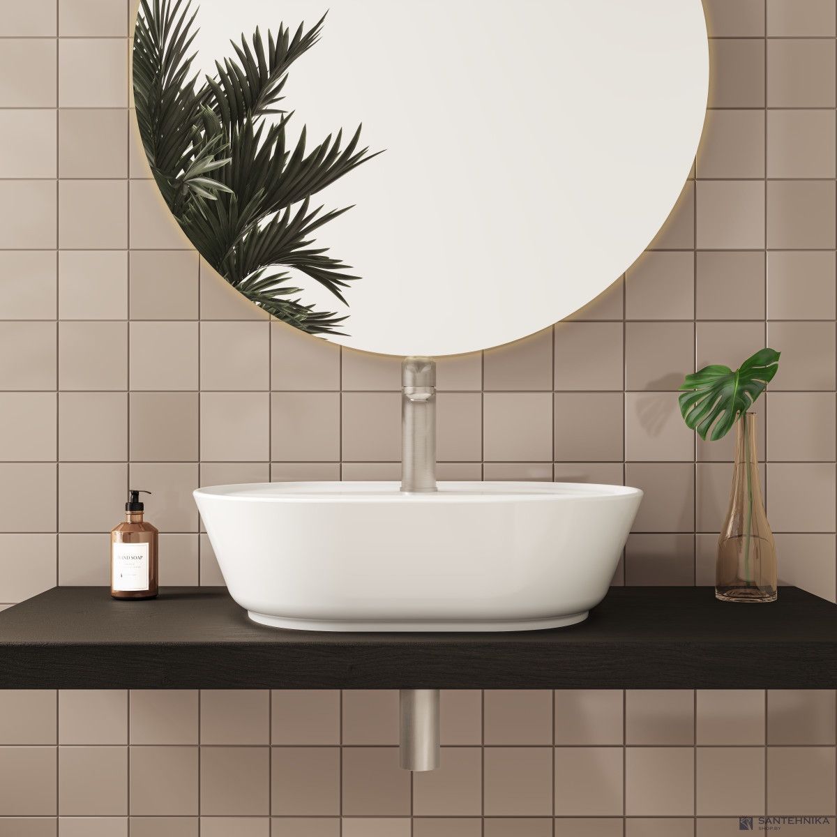Умывальник Vitra Geo (7428B003-0001) 55 см
