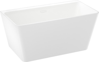 Отдельностоящая акриловая ванна Wellsee Graceful Pro 168x80, слив белый - фото