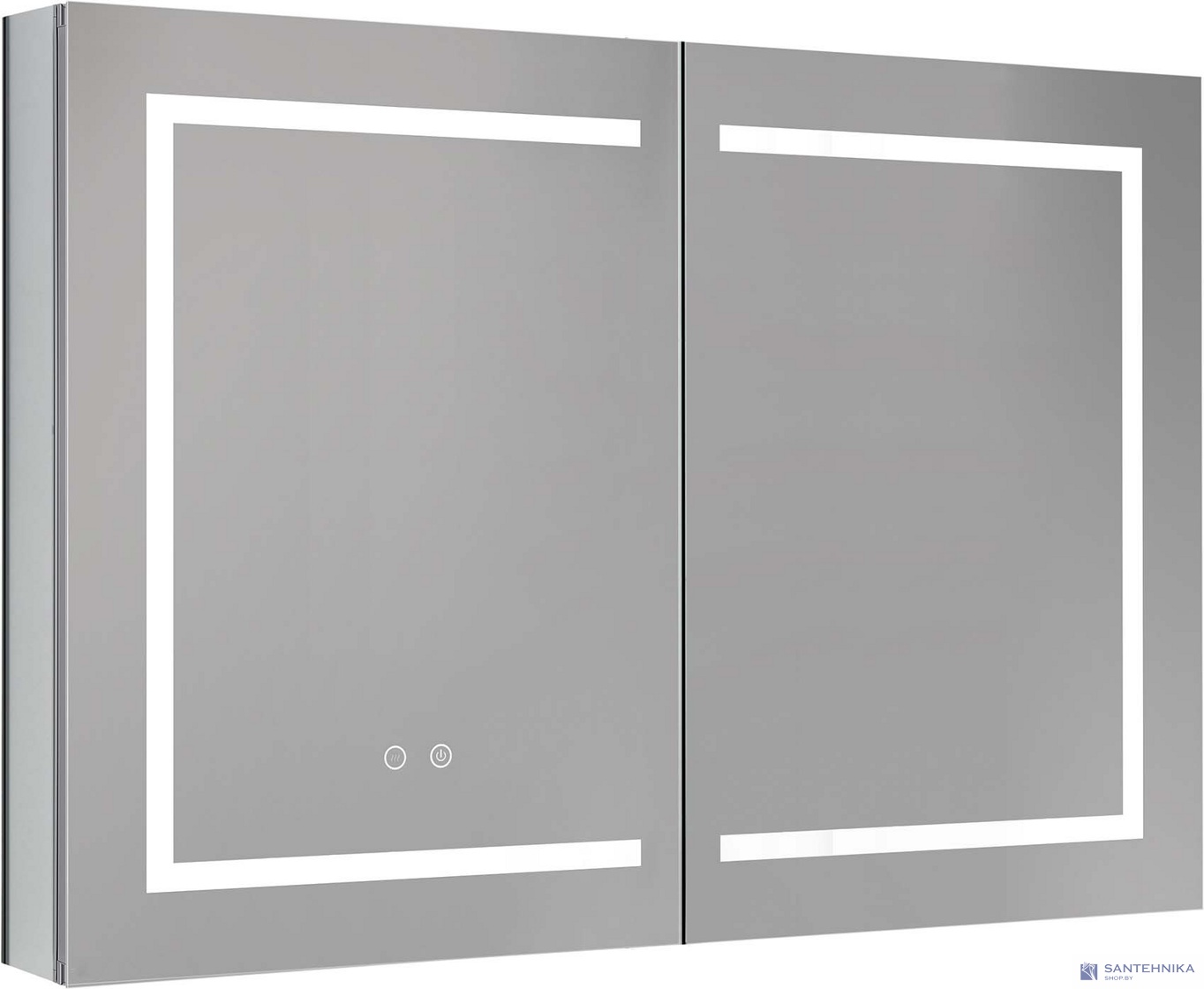 Зеркальный шкаф Aquatek AQ7104-MLC 100 см 