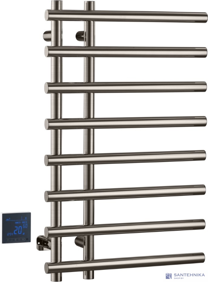 Полотенцесушитель электрический Boheme Uno 722-NB, никель