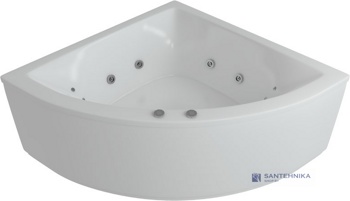 Ванна акриловая угловая Aquatek Юпитер 150х150 - фото2