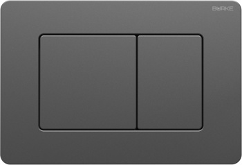 Смывная клавиша Burke тип 03, вороненый черный - фото