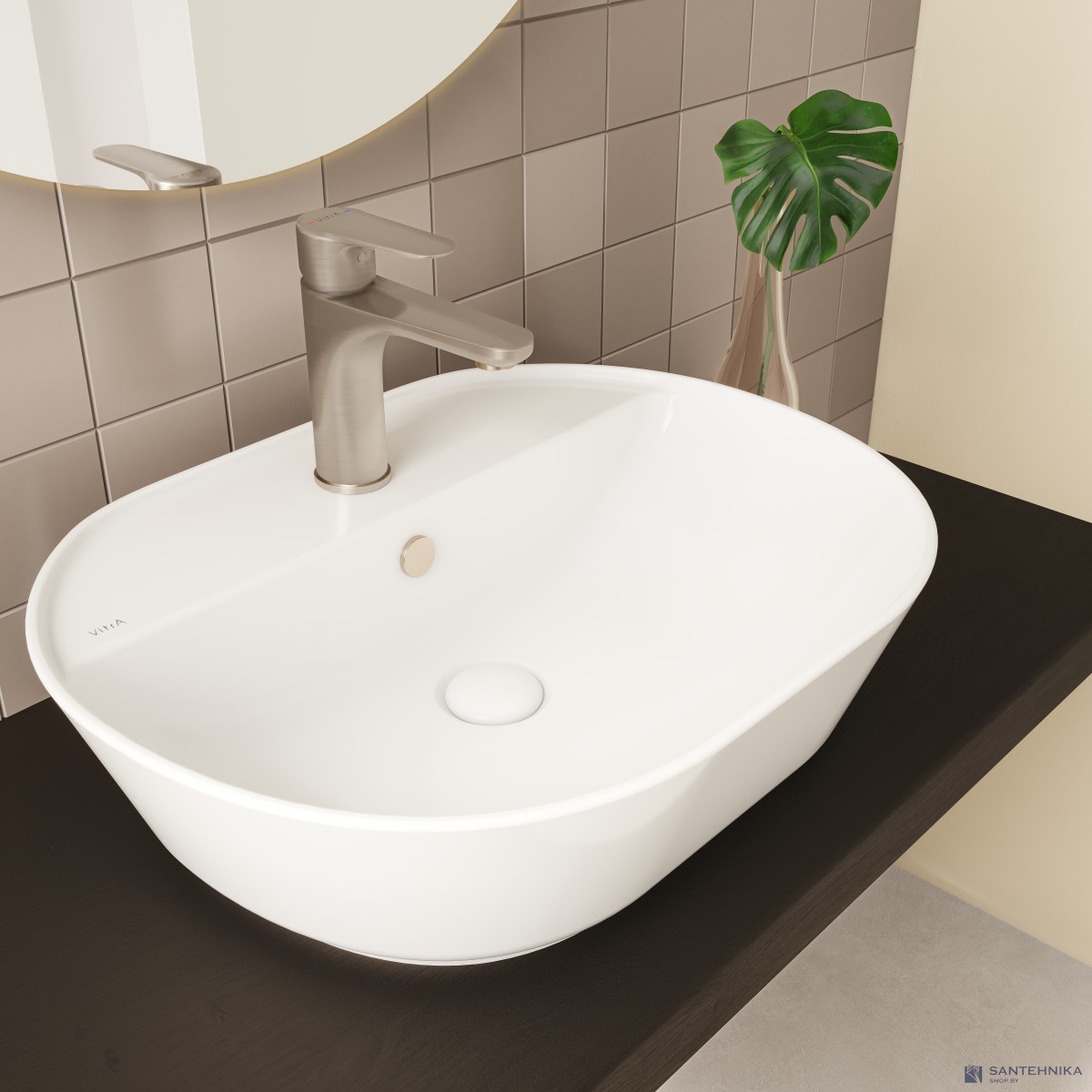 Умывальник Vitra Geo (7428B003-0001) 55 см