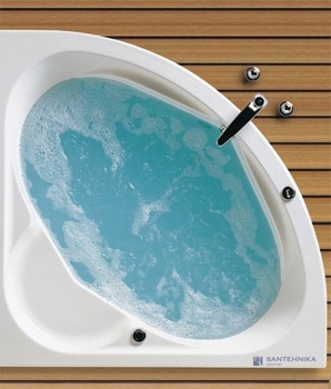 Акриловая ванна Santek Карибы 140x140 (1.WH11.1.982) - фото2