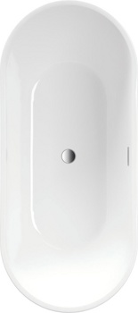 Акриловая отдельностоящая ванна Deante Arnika 170 x 72, слив по центру - фото2