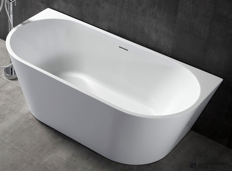 Акриловая овальная ванна 150х80 Abber AB9216-1.5