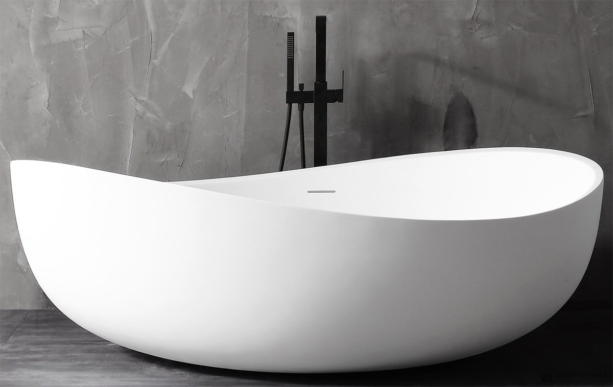 Акриловая ванна Abber AB9239 180x110 см купить за 5616.3 руб. в интернет-магазине SantehnikaShop.by
