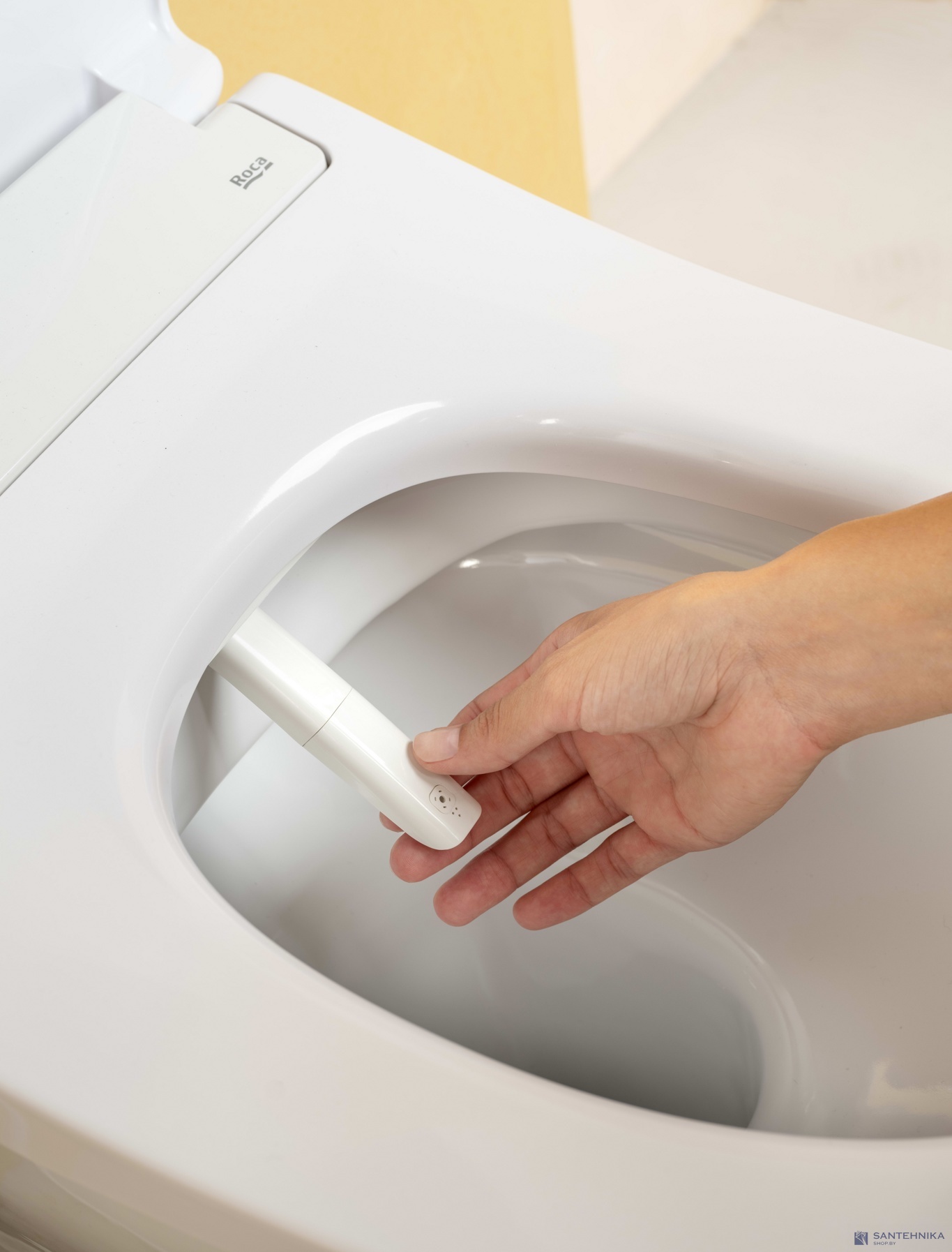 Унитаз-биде электронный Roca Ona In-Wash подвесной