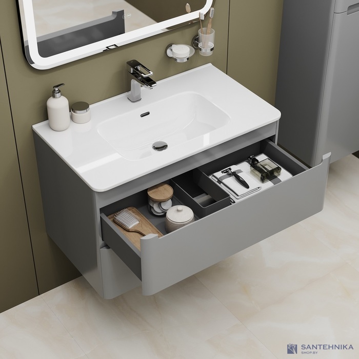 Тумба с умывальником Iddis Edifice 80 см (EDI80L0i95K)