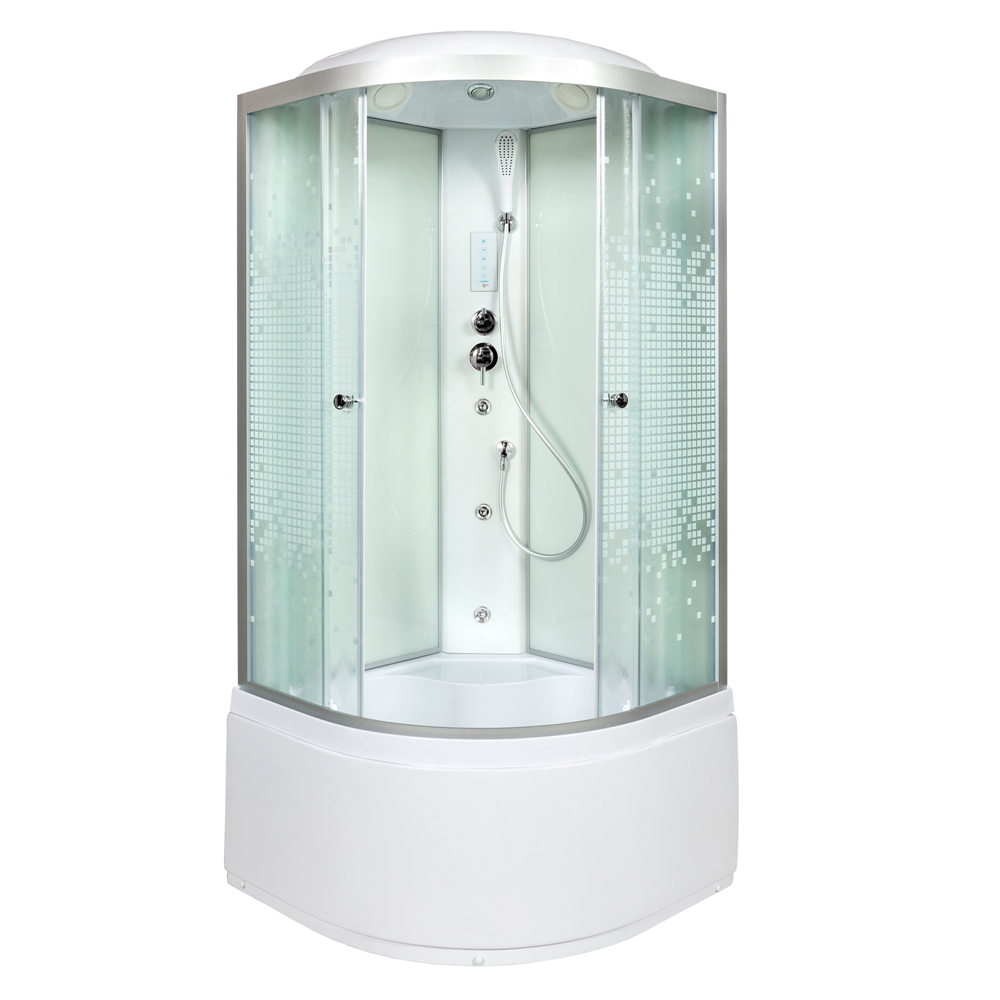 Душевая кабина AvaCan L980 с гидромассажем и электрикой - фото