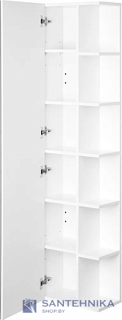 Шкаф-колонна Aquaton Сканди белый 1A253403SD010