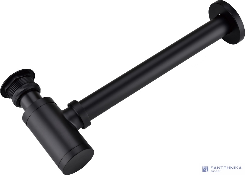 Сифон для раковины Boheme Black 609-В, черный