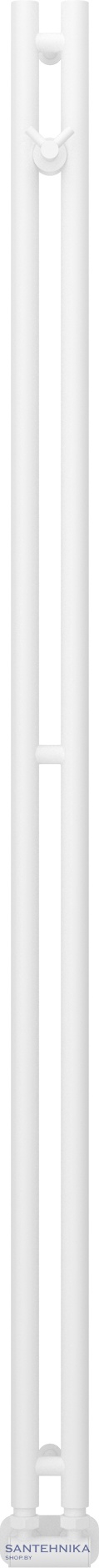 Полотенцесушитель водяной Сунержа Нюанс EU50+ 1545х50, глянцевый белый