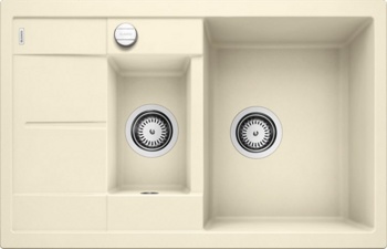Кухонная мойка Blanco Metra 6 S Compact (жасмин, с клапаном-автоматом) - фото