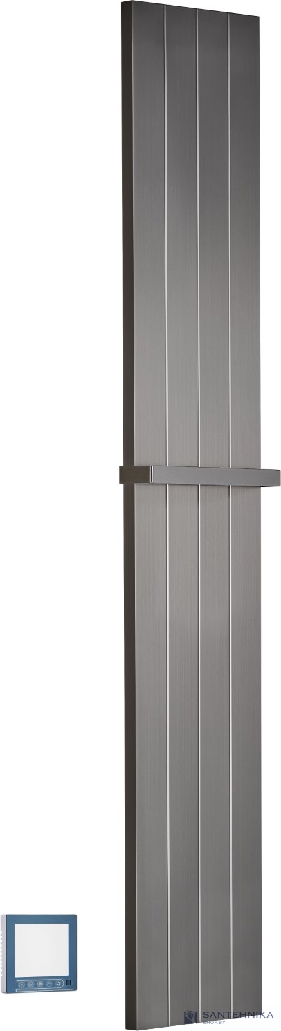 Полотенцесушитель электрический Boheme Flat, графит матовый