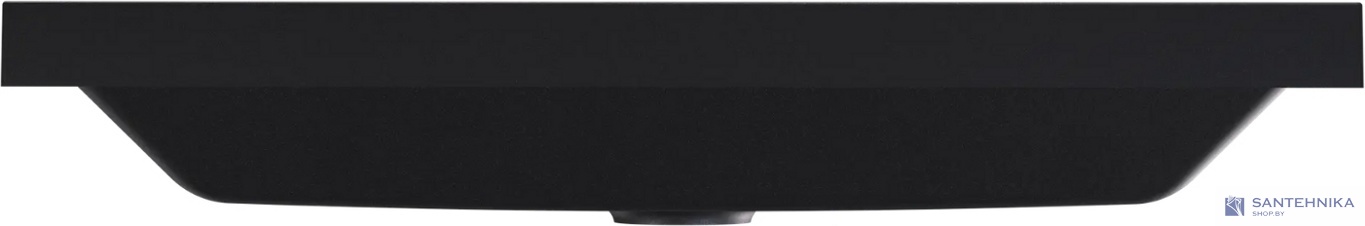 Умывальник из искусственного камня Roxen Mila 80 black 3001180-B