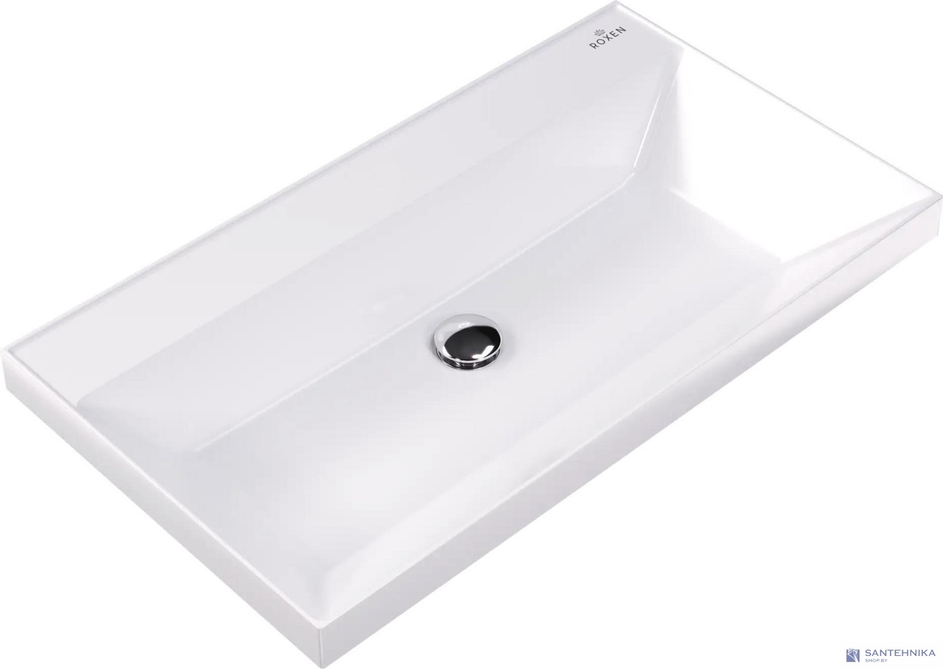 Умывальник из искусственного камня Roxen Mila 80-NH 3001180-NH