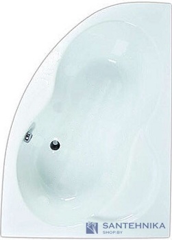 Акриловая угловая ванна Poolspa Mistral 150x105 правая - фото