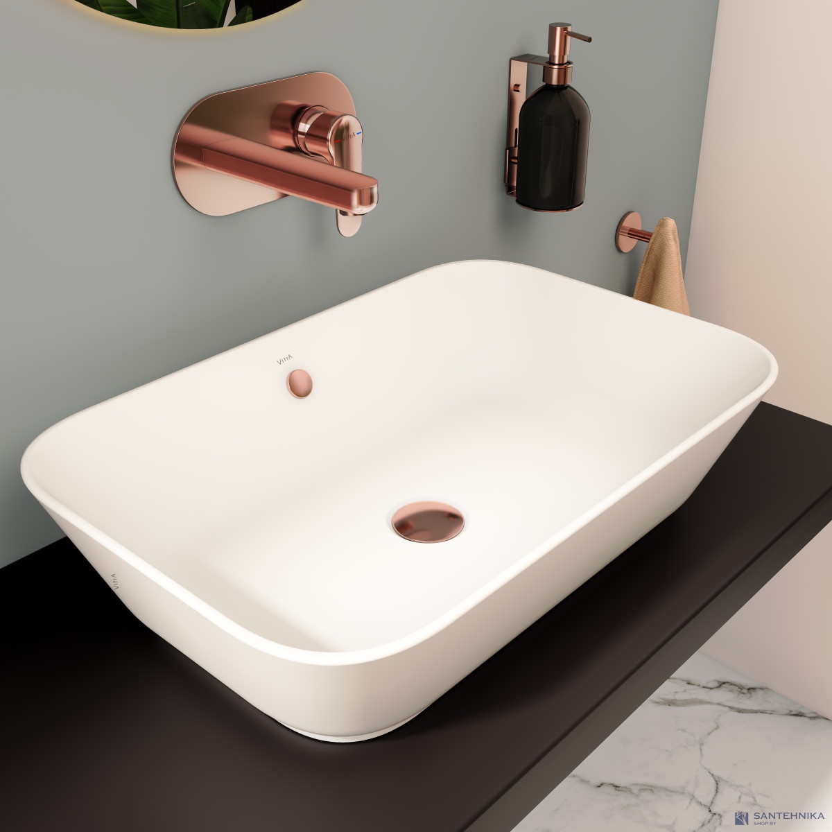 Умывальник Vitra Geo (7425B003-0012) 60 см