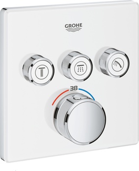 Смеситель GROHE Grohtherm SmartControl 29157LS0 скрытого монтажа на 3 канала - фото