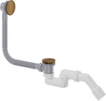 Сифон click-clac для ванн Deante Prizma NHC C57B с очисткой через верх - фото