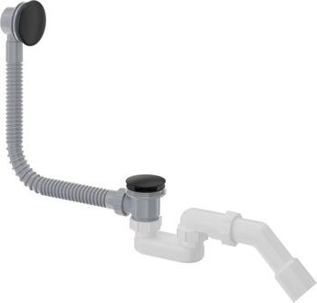 Сифон click-clac для ванн Deante Prizma NHC N57B с очисткой через верх - фото