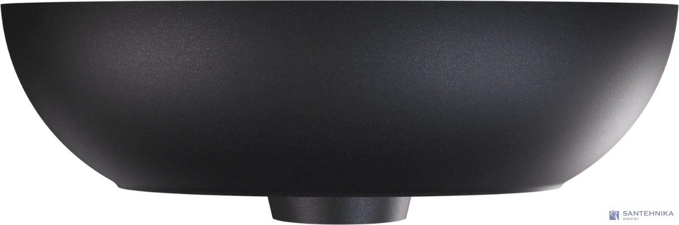 Умывальник из искусственного камня Roxen Nimfa black 300160-B