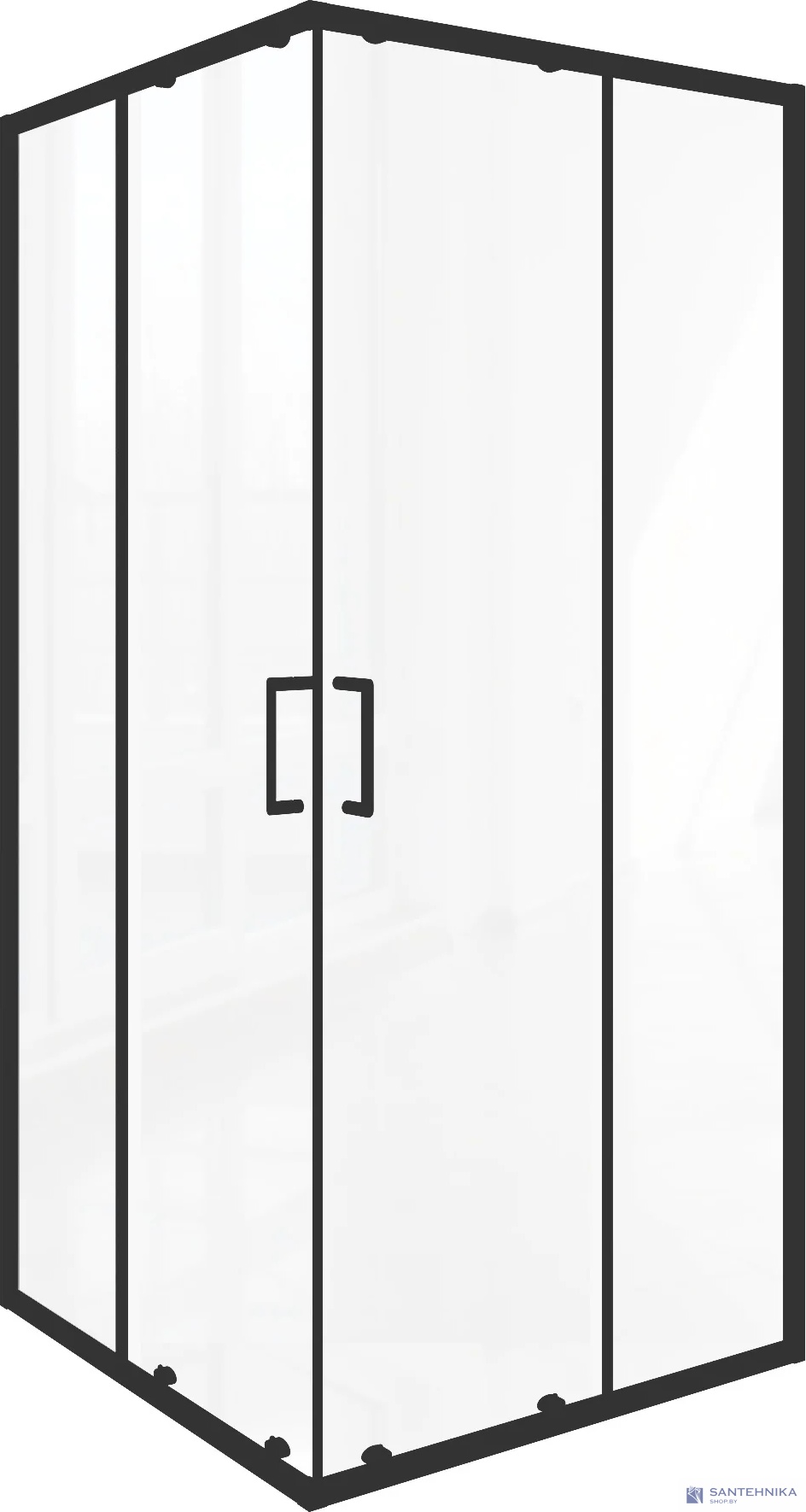 Душевой угол GooD DooR Lite CR-80-C-B