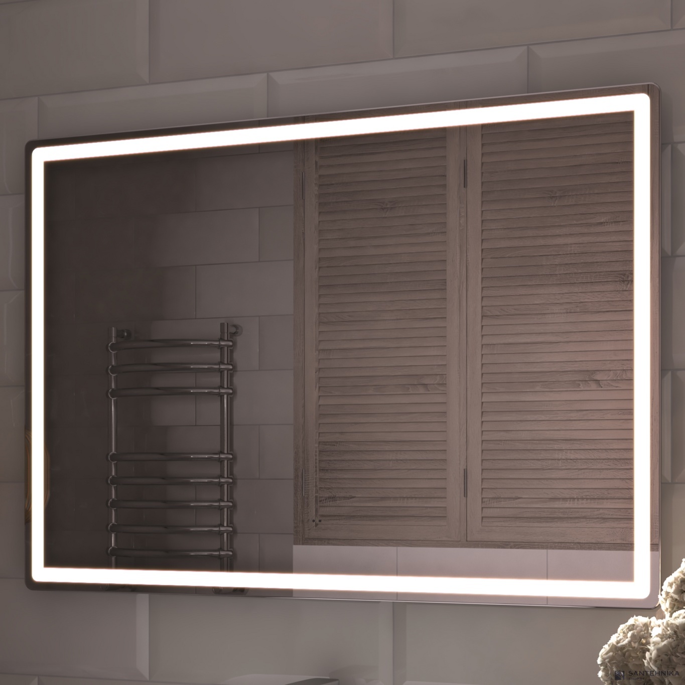 Зеркало Vigo Geometry Comfort 1000