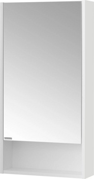 Зеркальный шкаф Aquaton Сканди 45 белый 1A252002SD010 - фото