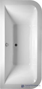 Акриловая ванна Vayer Options BTW 180x85 - фото
