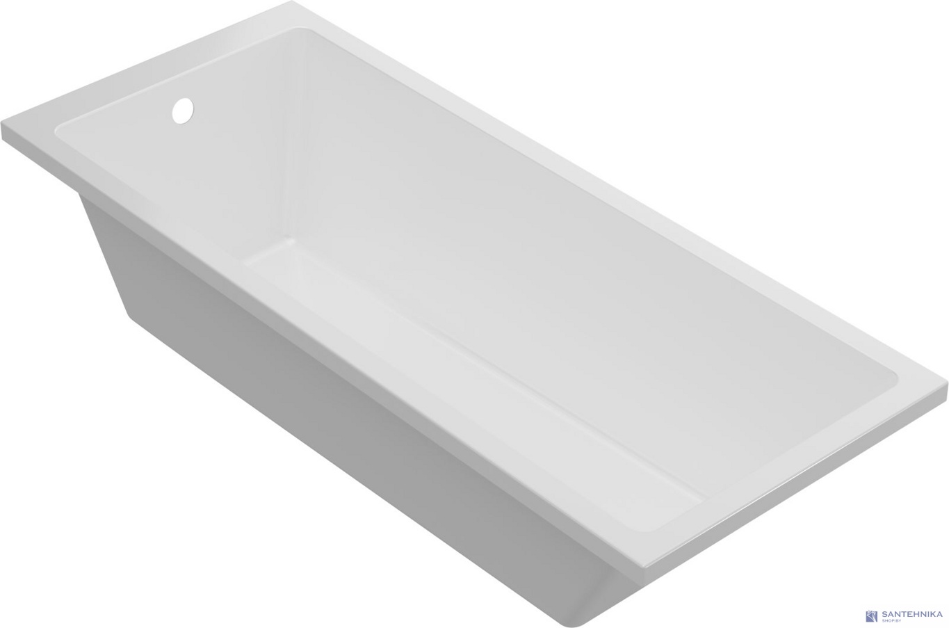 Акриловая прямоугольная ванна Bonito Home Sonata 180x80