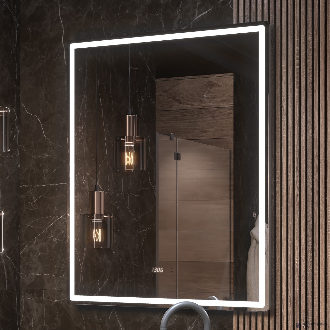 Зеркало Vigo Roberta Luxe 800