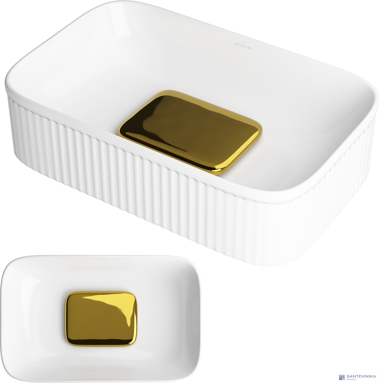 Умывальник Roxen Pablo Gold 570205