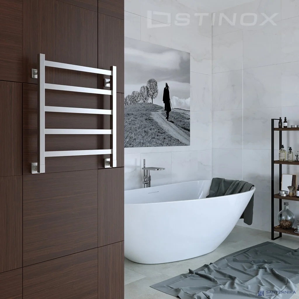 Полотенцесушитель Stinox Prestige водяной 50x60, сатин