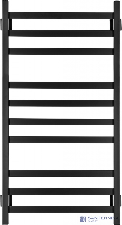 Полотенцесушитель Ростела Квадро V30 Black 400х1000