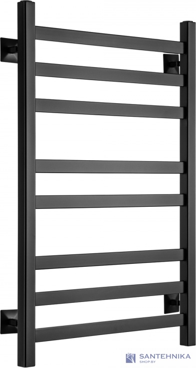 Полотенцесушитель Ростела Квадро V30 Black 500х800